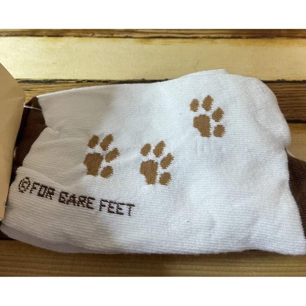 Boxer Dog Crew Socks From Foozys Canine Collection One Pair Size Medium NWT